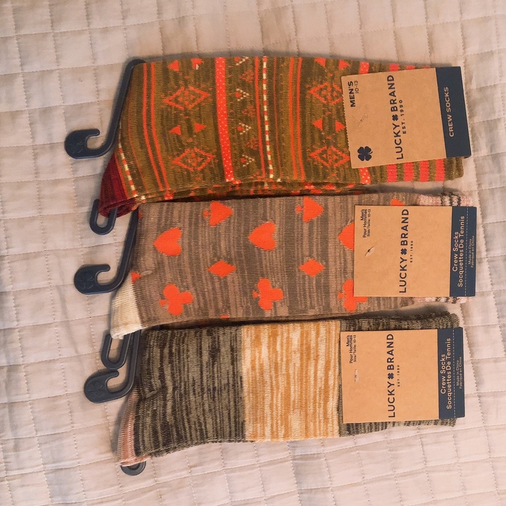 Lucky Brand Mens Socks